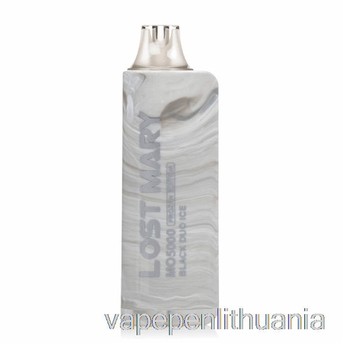 Pamestas Mary Mo5000 Vienkartinis Juodas Duo Ledo Vape Skystis